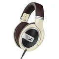 Produktbild: Sennheiser HD 599 Kopfhörer mit offenem Over-Ear Design mit außergewöhnlicher Klangqualität und geringer Verzerrung - Audiophile Ohrhörer mit austauschbaren Ohrpolstern, matt-ivory