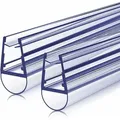 Produktbild: Meykoers Duschtür Dichtung Ersatzdichtung Duschdichtung 100cm, Bodendichtung Schwallschutz mit Wasserabweiser für Duschkabine Duschwand mit 4-6mm