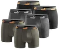 Produktbild: PUMA Herren Boxershort Limited Statement Edition 6er Pack - New orange Power - Gr. XXL