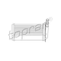 Produktbild: TOPRAN Wärmetauscher Innenraumheizung für Audi A4 80 VW Passat Variant 107 407