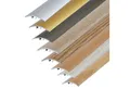 Produktbild: Dalsys Übergangsprofil Anpassungsprofil zum Schrauben inkl. Befestigungsmaterial (90cm x 50mm in der Farbe Silber, 1-St), aus Aluminium