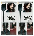 Produktbild: 2x Loreal Paris Colovista Permanent Paint # Marsala dauerhafte Haarfarbe,NEU