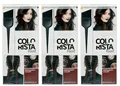 Produktbild: 3x Loreal Paris Colovista Permanent Paint # Marsala dauerhafte Haarfarbe,NEU