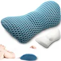 Produktbild: Lendenkissen Orthopädisches 23x13x46 cm, Lendenwirbelkissen aus Memory Foam, ...