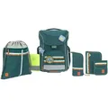Produktbild: Lässig School Set Slim Unique Schulranzenset 6tlg. - dark green Koffer24