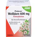 Produktbild: Protecor Weißdorn 600 mg Filmtabletten