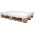 Produktbild: 1 x Schaumstoff Polster Schaumstoffplatte Schaum 120 x 80 x 8 cm ohne Palette, Hundekissen, Auflage, Europalette