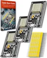 Produktbild: AZDelivery 3 x ESP-32 Dev Kit C unverlötet NodeMCU Module WLAN WiFi Development Board mit CP2102 (Nachfolgermodell zum ESP8266) und kompatibel mit Arduino inklusive E-Book!…
