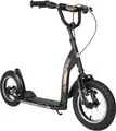 Produktbild: BIKESTAR Tretroller Kinderroller ab 6 - 7 Jahre | 12 Zoll Sport Edition | Schwarz (matt)