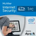 Produktbild: McAfee Internet Security 2026 1 PC 1 Jahr VOLLVERSION  Upgrade DE EU 2025