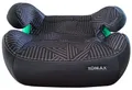 Produktbild: Kindersitz Sitzerhöhung mit ISOFIX I mitwachsend I 15-36 kg, 6-12 Jahre, Gruppe 2/3 I bequeme Armlehnen I ECE 8 ,Farbe:Streifen