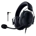 Produktbild: Razer BlackShark V2 X Gaming-Headset für PlayStation Schwarz Kopfhörer 32 Ohm