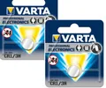 Produktbild: 2 Stück Batterien 1/3N Varta Long Lasting Power 3V Lithium DL1/3N/2L76 CR1/3N