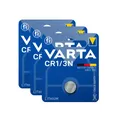 Produktbild: 3x CR1/3N Lithium Knopfzelle 3V 170mAh L76 DL1/3N CR11108 VARTA 6131 CR1 3N