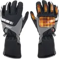 Produktbild: Motorrad Handschuhe, beheizbar. Größe M - XXL - Grau/Schwarz - XL