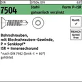 Produktbild: 500er PACK(Stk)  007504001070042045 Bohrschraube DIN 7504 Senkkopf m.Innensechsr