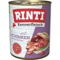 Produktbild: Rinti Pur Kennerfleisch Schinken | 12x 800g Hundefutter nass