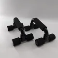 Produktbild: Readaeer Liegestützgriffe Push Up Stand Bars Liegestütze (schwarz)