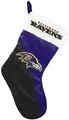 Produktbild: NFL Baltimore Ravens 2020 Santa Claus Stocking Strumpf Nikolaus Weihnachten