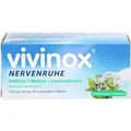 Produktbild: Vivinox Nervenruhe Baldrian + Melisse + Passionsblume .Beruhigungsdragees, 40 St. Dragees