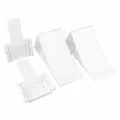 Produktbild: 2x Tripus Anhänger Keile Unterlegkeile Bremskeile Hemmschuhe Weiss Anhängerkeile
