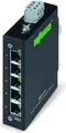 Produktbild: WAGO Industrial-ECO-Switch 852-111 | 5-Port Ethernet Switch | 100BASE-TX | Hutschiene | unmanaged | IP30 | schwarz
