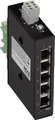 Produktbild: Industrial Ethernet Switch 5 Port unmanaged Hutschiene schwarz