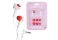 Produktbild: Vidis Hello Kitty In-Ear Kopfhörer + Aufkleber In-Ear-Kopfhörer (Stereo, 3,5mm, 3,5mm Klinke Stereo Ohrhörer Headset Silikon-Ohrpolster)