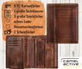 Produktbild: 1977 Camel active Herrenbörse hochformat Leder Brieftasche Mann Geldbörse braun