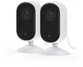 Produktbild: Arlo Essential Gen.2 2K Indoor Sicherheitskamera, 2 Stück, weiß