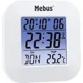 Produktbild: 51511 Funk Wecker Weiß - Mebus