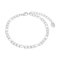 Produktbild: s.Oliver Fußkette Edelstahl Damen Sommerschmuck, 22+5 cm, Silber, Kommt in Schmuck Geschenk Box, 2035810
