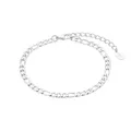 Produktbild: s.Oliver Jewel Damen Fusskette Edelstahl silber 2035810