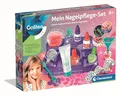 Produktbild: Clementoni Galileo Lab Nagelpflegeset - Nagelstudio für Kinder ab 8 Jahren - Inkl. Farben, Glitzer, künstliche Klebenägel & Nagelkunst-Zubehör 59442 