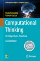 Produktbild: Computational Thinking: First Algorithms, Then Code (Undergraduate Topics in Computer Science)