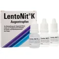 Produktbild: LentoNit K Augentropfen 3X10 ml