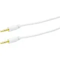Produktbild: Schwaiger Audio Anschlusskabel 3,5 mm Klinkenstecker Weiß 1,5 m