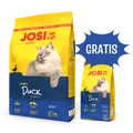 Produktbild: 10 kg JOSERA Crispy Duck mit Ente für adulte Katzen + 1,9 kg Futter GRATIS