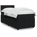 Produktbild: vidaXL Boxspringbett mit Matratze Schwarz 90x190 cm Samt