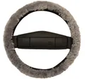 Produktbild: Reissner Lammfelle Lenkradbezug LERA-15 Lenkradschoner -hülle echtes Merino Lammfell Florhöhe 15mm, Ø 36 - 40 cm, (1-tlg)