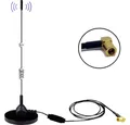 Produktbild: Albrecht Albrecht MAG31 DAB+ Magnetfußantenne mit Verstärker Antennenkabel-Läng Autoradio-Scheibenantenne