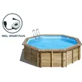 Produktbild: GRE Holzbecken rund Modell Violette 2 Ø 500 x 127 cm, Komplettset