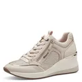 Produktbild: Tamaris Schnürer Damen sportlich beige,EU 41