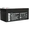 Produktbild: Q-Batteries 12LS-3.4 | 12V 3,4Ah Blei-Vlies Akku / AGM VRLA mit VdS