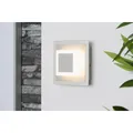 Produktbild: Briloner LED Wandlampe Deckenleuchte Silber quadratisch 12cm 5W 400lm warmweiß