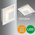 Produktbild: LED Spot Aufputz Deckenspot Anbau kleine Deckenlampe Wandlampe Wandleuchte eckig