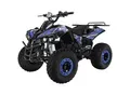 Produktbild: Elektro-Kinderquad S-10, Pocket-Quad mit 1000 Watt, Federung, Scheiben-/Trommelbremsen, bis 20 km/h (sw/blau)