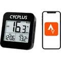 Produktbild: CYCPLUS GPS Fahrradcomputer Drahtlose Fahrradtacho Radcomputer IPX6 Wasserdichter Kilometerzähler GPS-Tachometer Radfahren G1(Neu Aufgerüstet) - Transparent