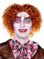 Produktbild: Mad Hatter - Verrückter Hutmacher Fasching Perücke - Perücke und Augenbrauen des