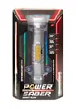 Produktbild: Goliath Power Saber Rot - Laserschwert für Kinder ab 6 Jahren, Automatisch ausziehbar und einziehbar, Realistisches Laserspielzeug, Intergalaktischer Kampf, 30cm/ ausgezogen 90cm, Box Fenster